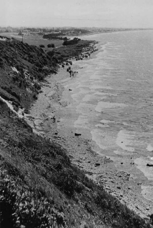 Blick von der Hucke auf die Ostsee