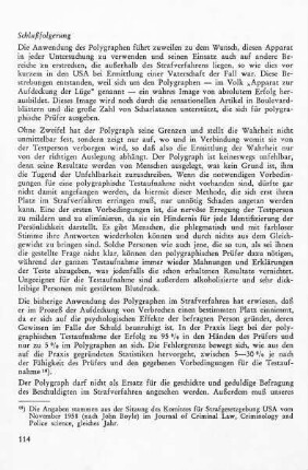 Schlußfolgerungen