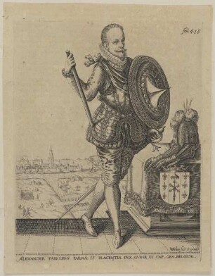 Bildnis des Alexander Farnesivs Parmae et Placentiae Dvx