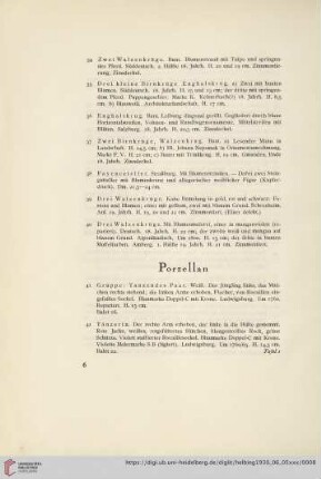 Porzellan (Nr. 41-99)