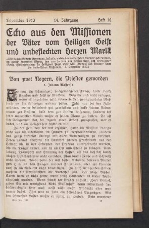 November 1913. Heft 11