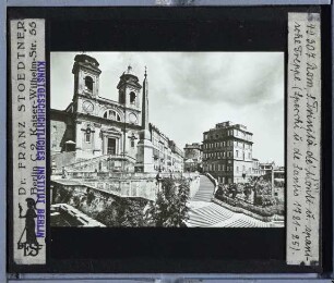 Rom, Spanische Treppe,Rom, Trinita dei Monti