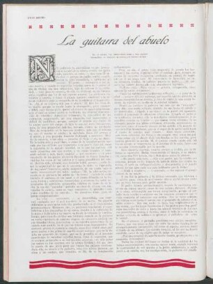 La guitarra del abuelo