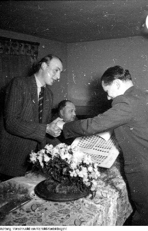 Großhennersdorf. Jugendforum, Werbung für sozialistisch-genossenschaftliche landwirtschaftliche Produktionsmethoden, 1957/58