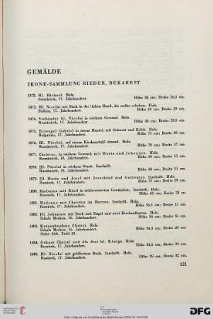 Gemälde (Nr. 1872-2169)