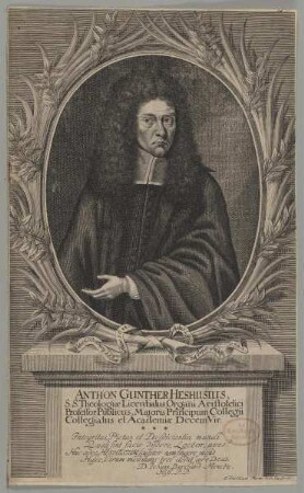 Bildnis des Anthon Gunther Heshusius