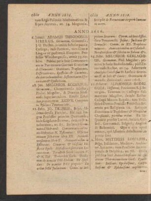 Anno 1616. - 1620.