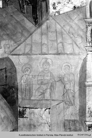 Das Evangelistengewölbe : Evangelistengewölbe: Markus und Romansicht