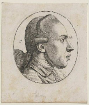 Bildnis des Johann Caspar Schinz