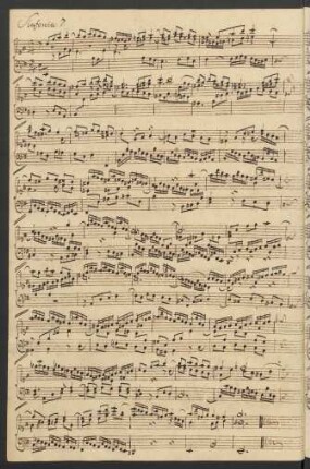 Sinfonien; cemb; e-Moll; BWV 793