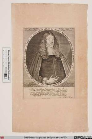 Bildnis Johann Ernst Gerhard d. Ä.