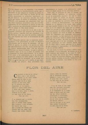 Flor del aire