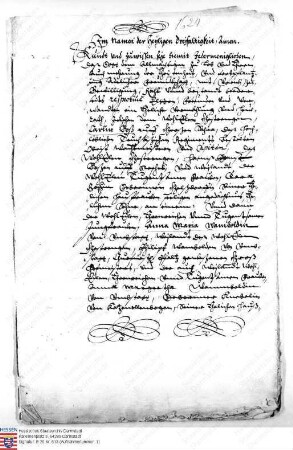 Heiratsvertrag zwischen Carl Bose auf Metzsch und Anna Maria Wambold