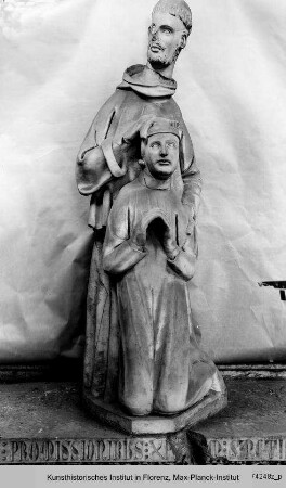 Gherardesca-Grabmal : Heiliger Franziskus und Gherardo Gaddo della Gherardesca