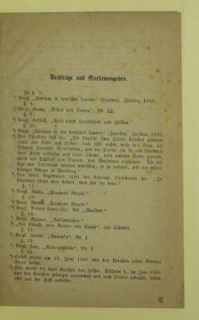 Nachträge und Quellenangaben