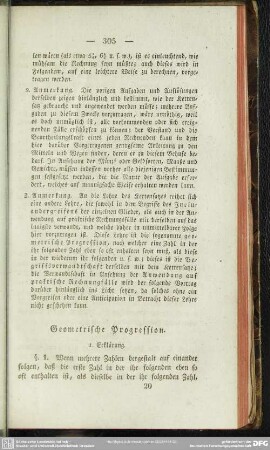 Geometrische Progression