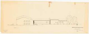 Evangelisches Gemeindezentrum Altstadtgemeinde, Bad Oeynhausen: Nordansicht 1:100