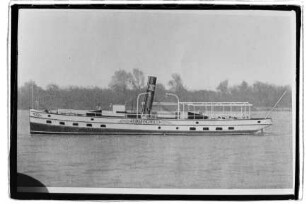 Deutschland (1911), Saaleschiffahrt