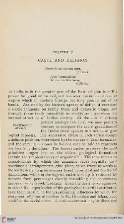 216-256 Chapter V: Caste and Religion