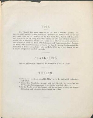 Praelectio.