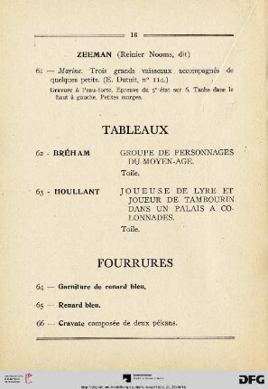 Tabelaux (Nr. 62-63)