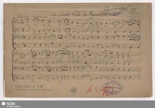 Das Ende des Gerechten - Mus.3933-D-505 : Coro