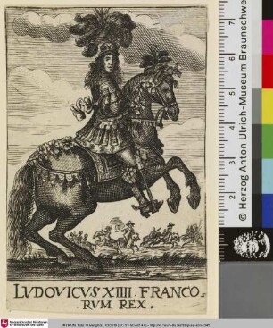 LVDOVICVS XIIII. FRANCORVM REX.; [Louis de Bourbon de Soissons]