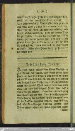 Friedländer, David