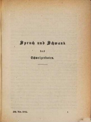 Heinrich Zschokke's Novellen und Dichtungen, 17