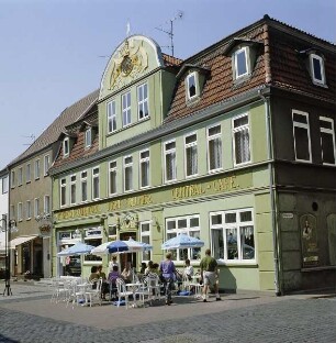 Heiligenstadt. Central-Café. Hauptfassade von Südosten
