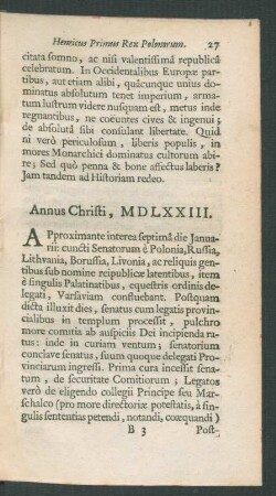 Annus Christi, MDLXXIII.