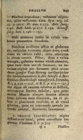 Synopsis methodica fvngorvm : sistens enumerationem omnium huc usque detectarum specierum, cum brevibvs descriptionibus nec non synonymis et observationibus selectis, 2
