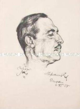 Bildnis des Dichters Hugo von Hofmannsthal (1)