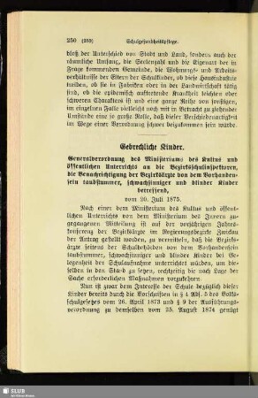 Gebrechliche Kinder