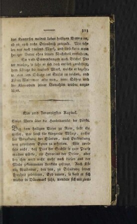 [Ein und Zwanzigstes - Vier und zwanzigstes Kapitel.]