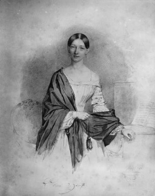 Clara Wieck, Gattin von Robert Schumann