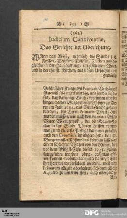 [261. bis 270. Gerichte]
