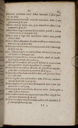 Dilatione pendente nihil ... [ - ] Diuisim relicta totum significant.