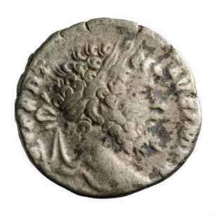 Münze, Denar, 197 - 198 n. Chr.