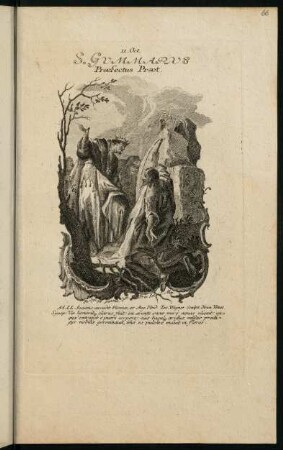 66r-66v, 11. October: S. Gummarus. Praefectus Praet.