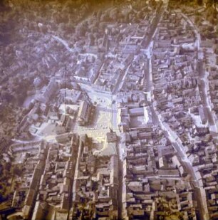 Kernstadt von Eisenach : Blickrichtung Westen