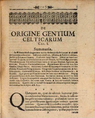 Matthaei Hilleri ... De origine gentium Celticarum, dissertatio