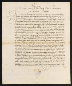 Todesanzeige des Johann Schweikher, Sohn des Dr. iur. utr. Johann Schweicker, Dicasterii Advocatus, und der Anna Felicita geb. Aichmanna, 1662.