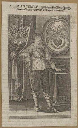Bildnis des Albertus Tertius, Herzog von Sachsen-Eisenach