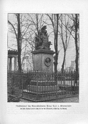 Grabdenkmal des Generalleutnants Hans Karl. v. Winterfeldt
