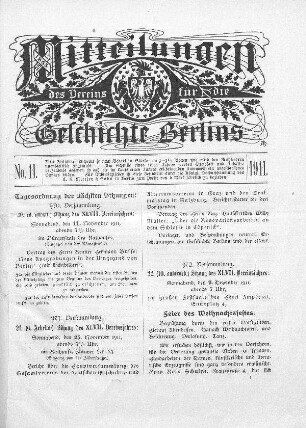 1911,11: No. 11