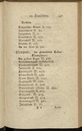 Klempner,[...] - Zinngiesser.