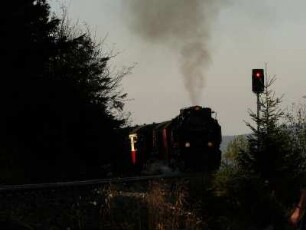 Harzer Schmalspurbahn fährt zum Brocken