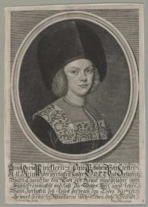 Bildnis der Anna Maria Wincklerin