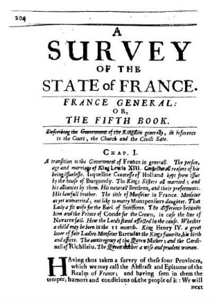 FRANCE GENERAL; or, THE FIFTH BOOK.